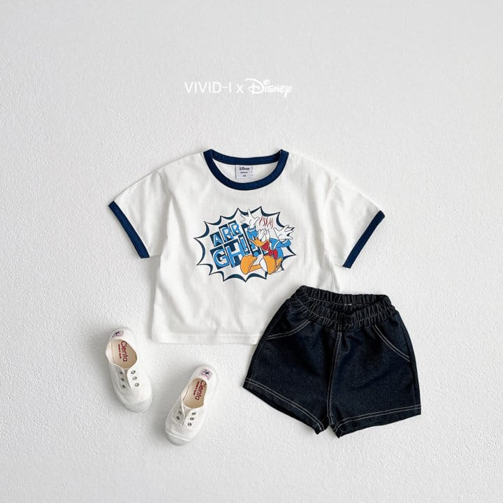 Vivid I - Korean Children Fashion - #stylishchildhood - D Piping Tee - 11