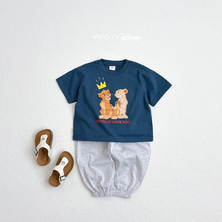 Vivid I - Korean Children Fashion - #stylishchildhood - D Lion King Tee - 6