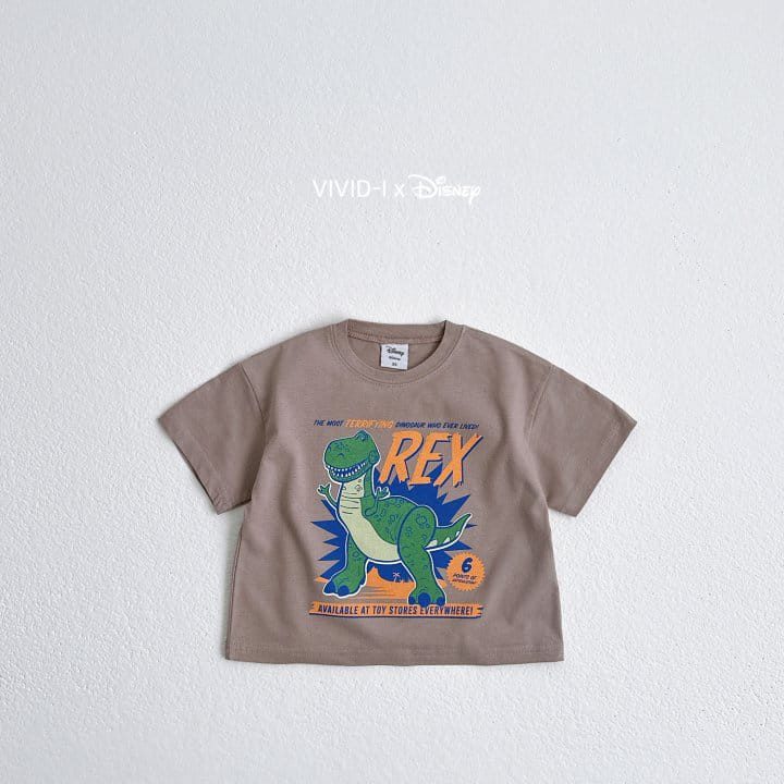 Vivid I - Korean Children Fashion - #stylishchildhood - D Lex Dino Tee - 5