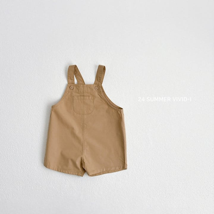 Vivid I - Korean Children Fashion - #toddlerclothing - Summer Dungarees Pants - 4