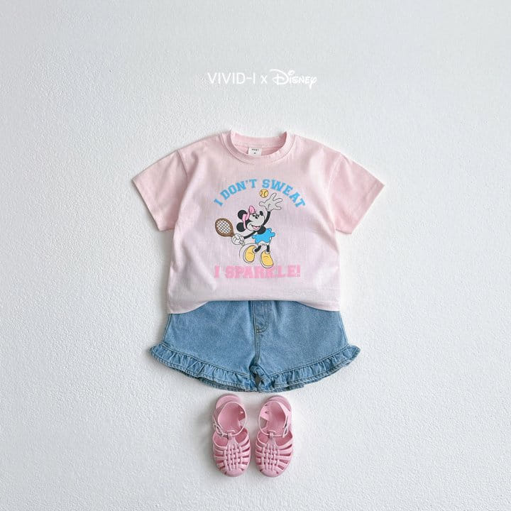 Vivid I - Korean Children Fashion - #todddlerfashion - D Tennis Tee - 5