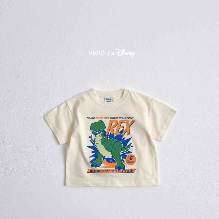 Vivid I - Korean Children Fashion - #todddlerfashion - D Lex Dino Tee - 4