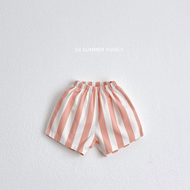 Vivid I - Korean Children Fashion - #toddlerclothing - Vertical Line Shorts - 2