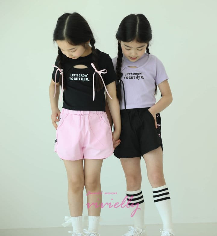 Vivielly - Korean Children Fashion - #Kfashion4kids - Ribbon Shorts - 11