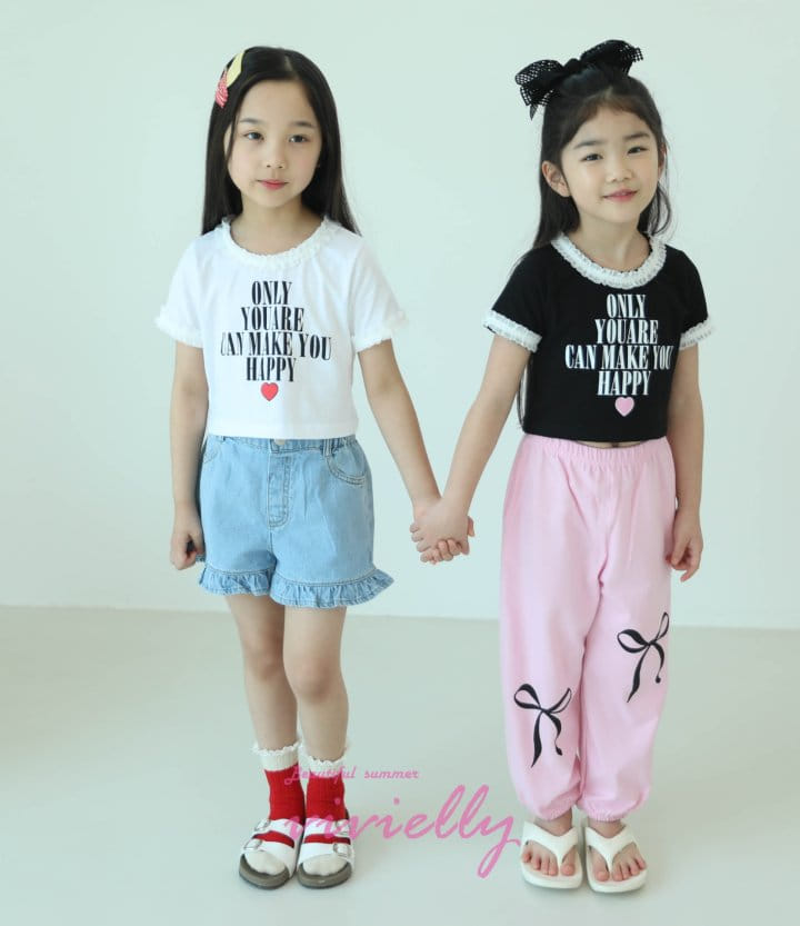 Vivielly - Korean Children Fashion - #childofig - Lace Tee - 7