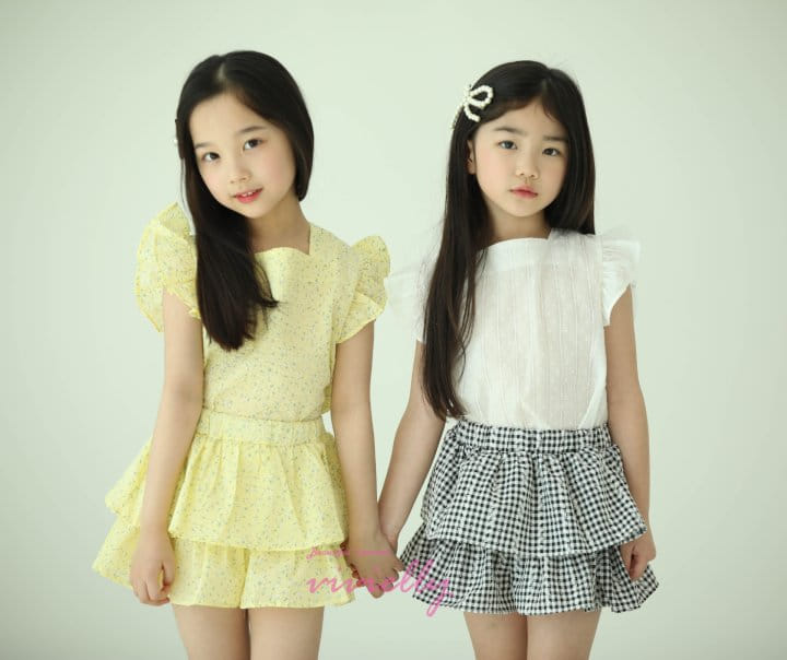 Vivielly - Korean Children Fashion - #childofig - Mimi Skirt Pants - 10