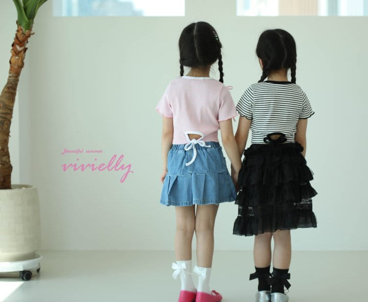 Vivielly - Korean Children Fashion - #discoveringself - Pincho Rib Tee - 5