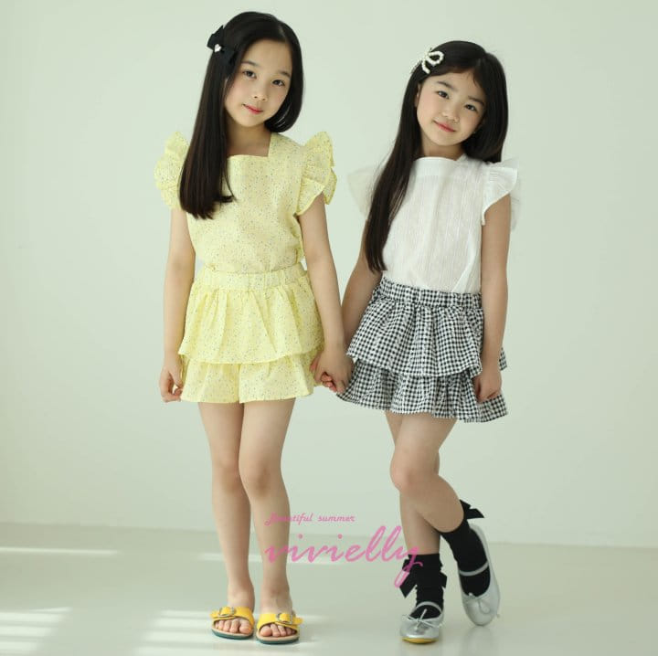 Vivielly - Korean Children Fashion - #kidsstore - Mimi Skirt Pants - 3