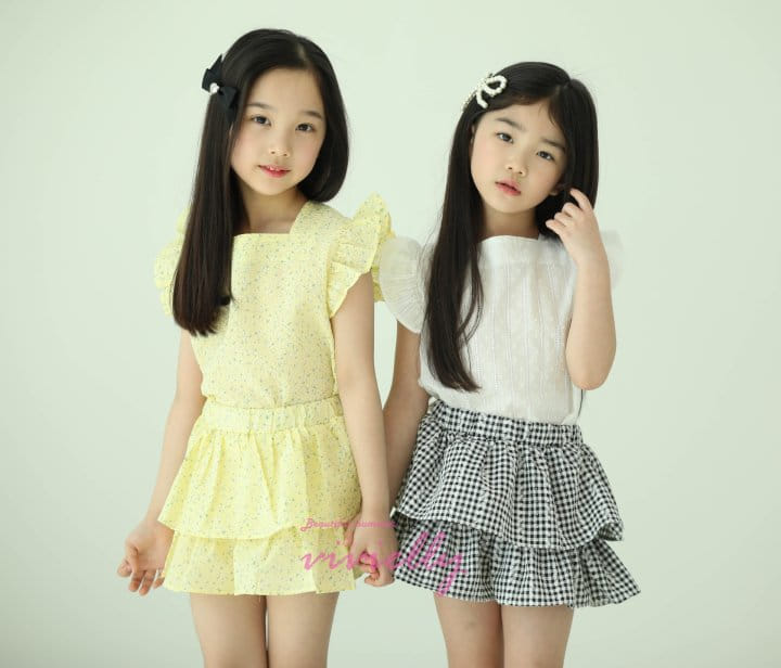 Vivielly - Korean Children Fashion - #prettylittlegirls - Mimi Skirt Pants - 9