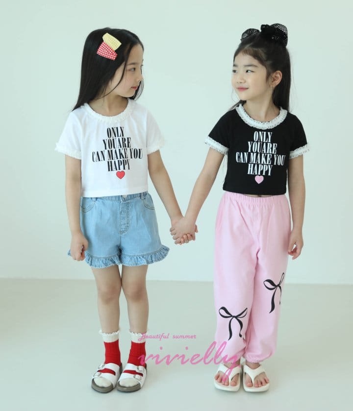 Vivielly - Korean Children Fashion - #toddlerclothing - Lace Tee - 5