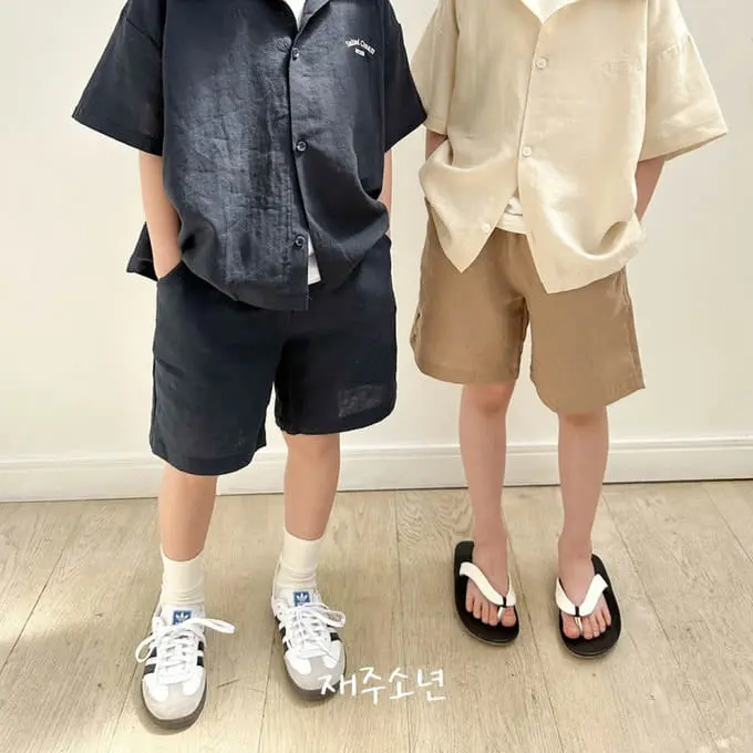 Witty Boy - Korean Children Fashion - #Kfashion4kids - Sand L Pants