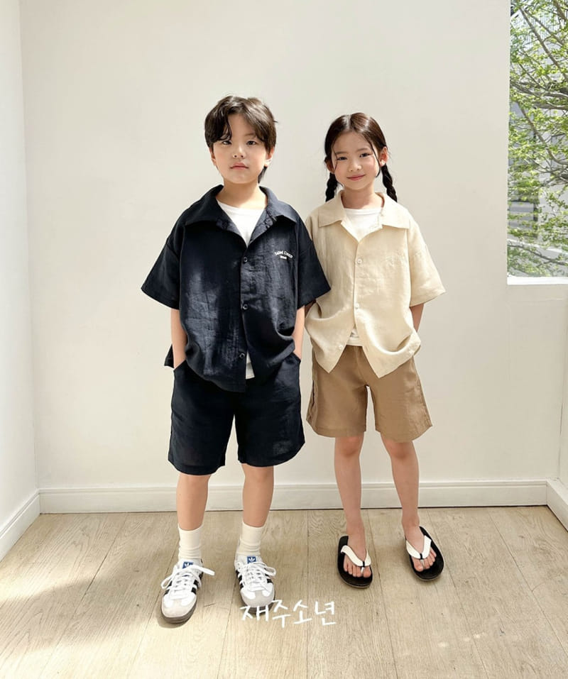 Witty Boy - Korean Children Fashion - #Kfashion4kids - Sand L Shirt - 6