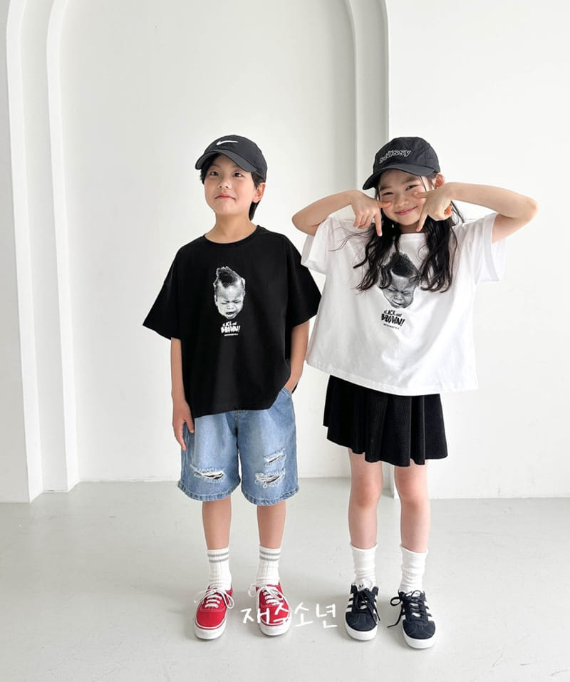 Witty Boy - Korean Children Fashion - #stylishchildhood - Bonnats Skirt - 4