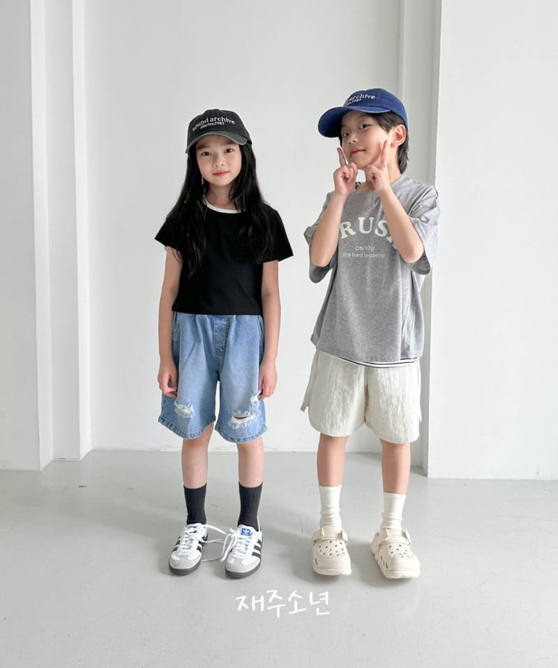 Witty Boy - Korean Children Fashion - #childofig - Beginning Half Pants - 11