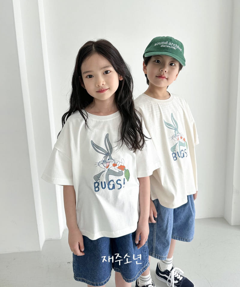 Witty Boy - Korean Children Fashion - #childofig - Bunny Tee - 11