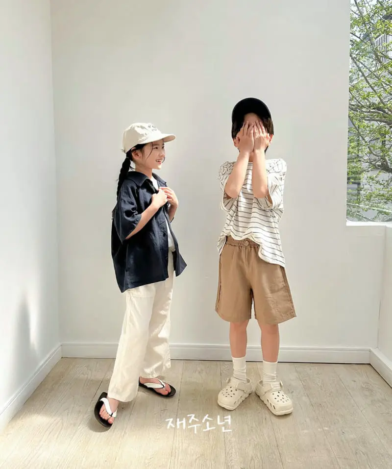 Witty Boy - Korean Children Fashion - #designkidswear - Sand L Pants - 11