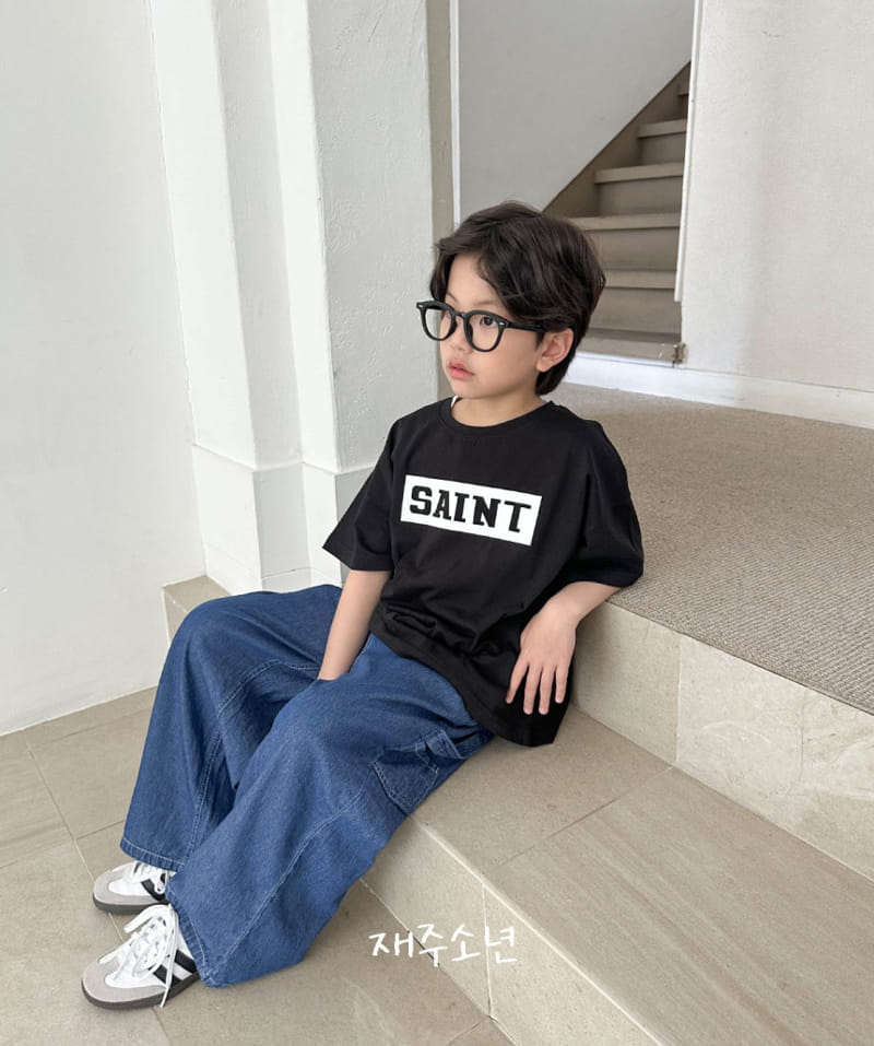 Witty Boy - Korean Children Fashion - #designkidswear - Saint Tee - 3