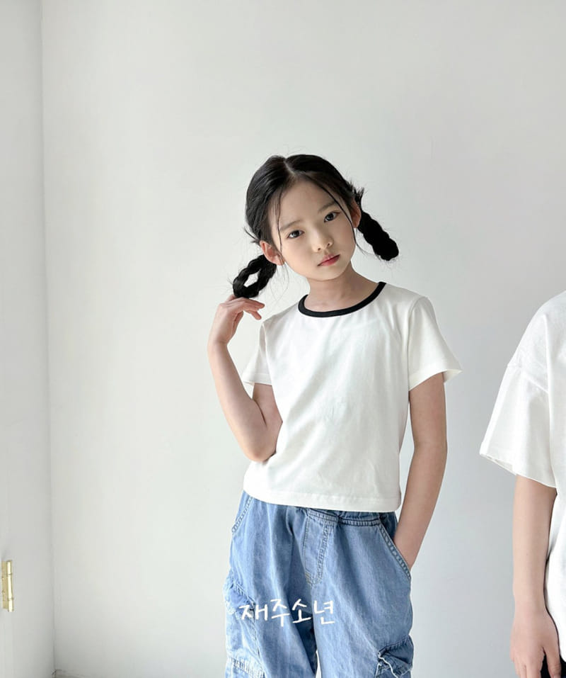 Witty Boy - Korean Children Fashion - #discoveringself - Bucket Crop Tee - 3