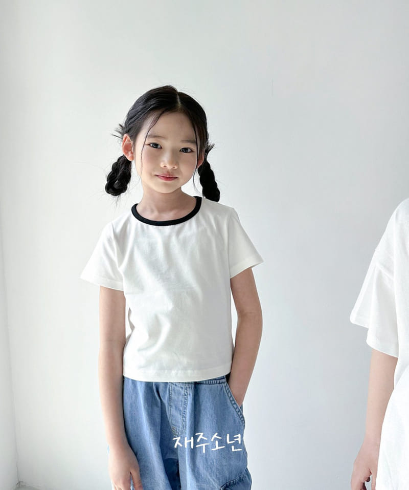 Witty Boy - Korean Children Fashion - #discoveringself - Bucket Crop Tee - 4