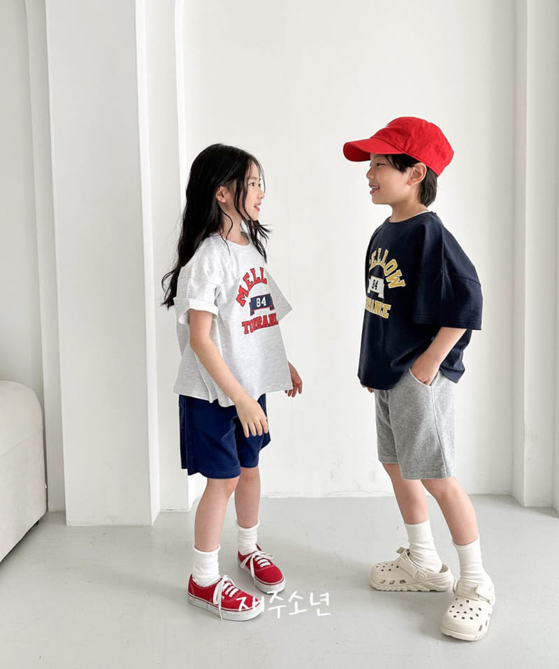 Witty Boy - Korean Children Fashion - #kidsshorts - Mellow Tee - 6