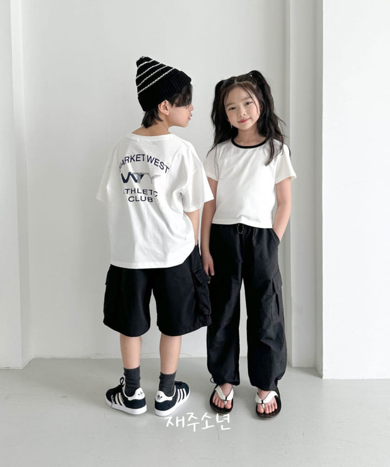 Witty Boy - Korean Children Fashion - #kidzfashiontrend - Bucket Crop Tee - 7