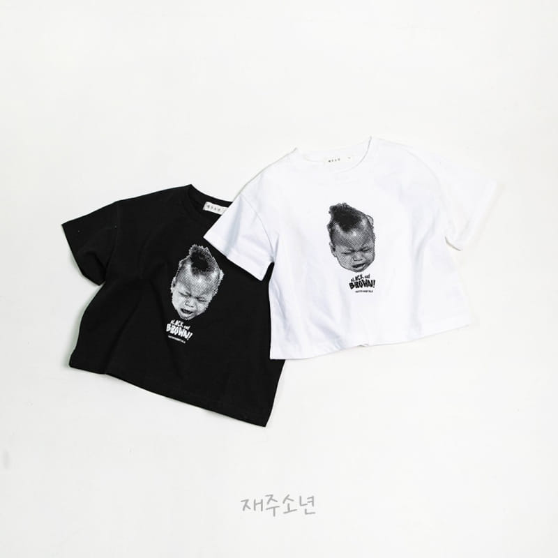 Witty Boy - Korean Children Fashion - #littlefashionista - Crying Tee - 2