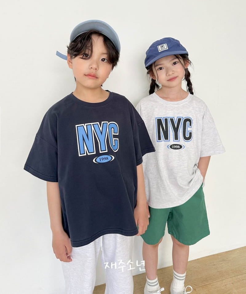 Witty Boy - Korean Children Fashion - #littlefashionista - NYC Tee - 9