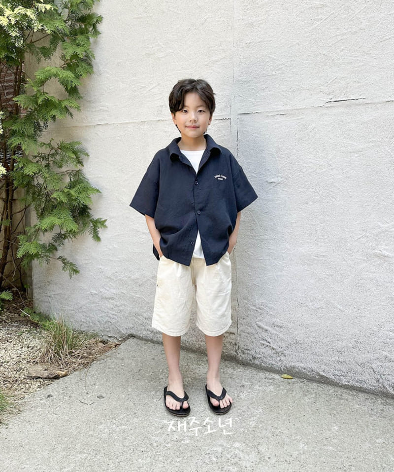 Witty Boy - Korean Children Fashion - #magicofchildhood - Creamy Capender Pants - 6