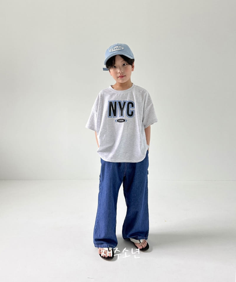 Witty Boy - Korean Children Fashion - #magicofchildhood - NYC Tee - 10