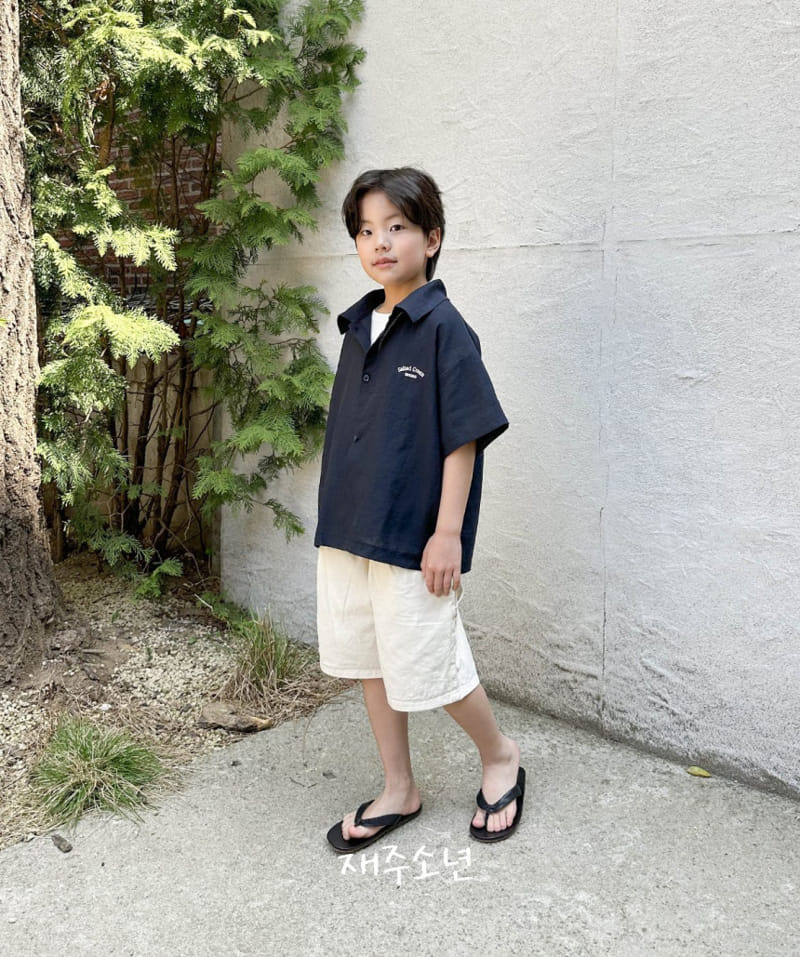 Witty Boy - Korean Children Fashion - #minifashionista - Creamy Capender Pants - 7