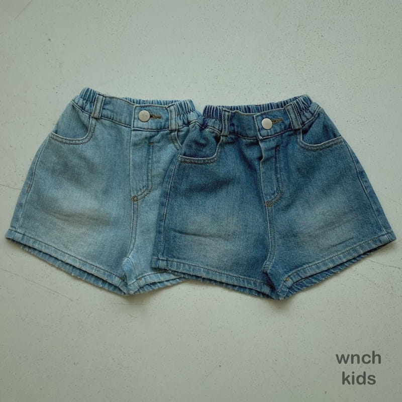 Wnch kids - Korean Children Fashion - #Kfashion4kids - Muffin Denim Pants