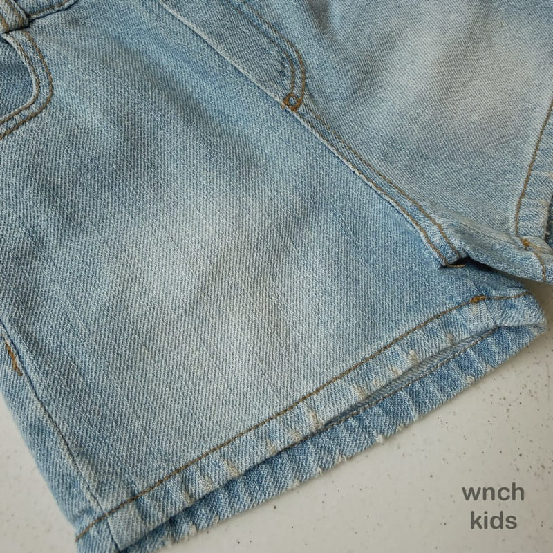 Wnch kids - Korean Children Fashion - #childofig - Muffin Denim Pants - 6