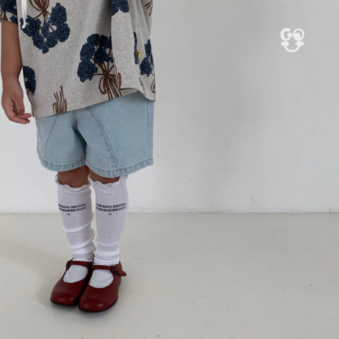 go;u - Korean Children Fashion - #childofig - Sin Jana Knee Socks With Mom