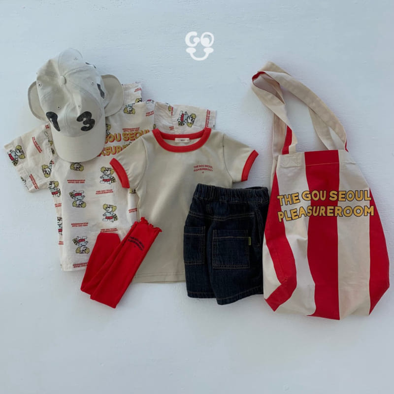 go;u - Korean Children Fashion - #fashionkids - Retro Tee - 4