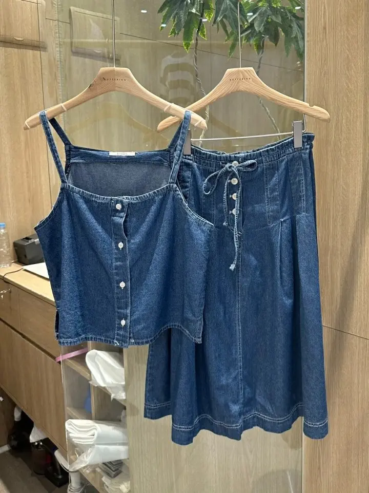 Joy Denim Sleeveless Tee