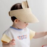 Rabbit Straw Baby Sun Cap