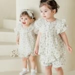 Lausanne Baby Blouse Top Bottom Set