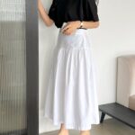 Shirring Long Skirt