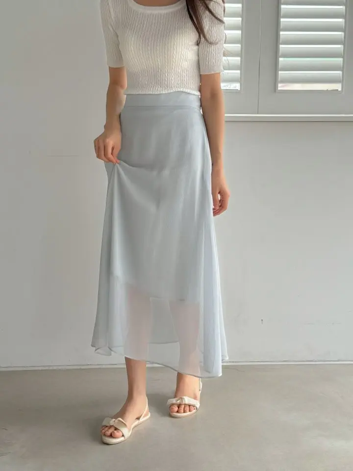 See Through Skirt