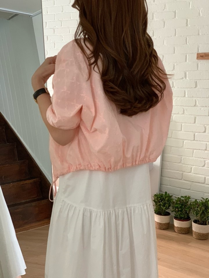 Ribbon Bolero Blouse