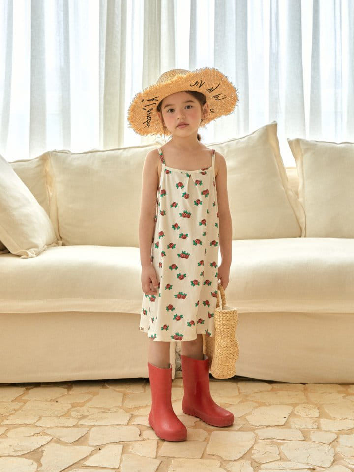 A-Market - Korean Children Fashion - #Kfashion4kids - Rose Flower One-Piece - 7