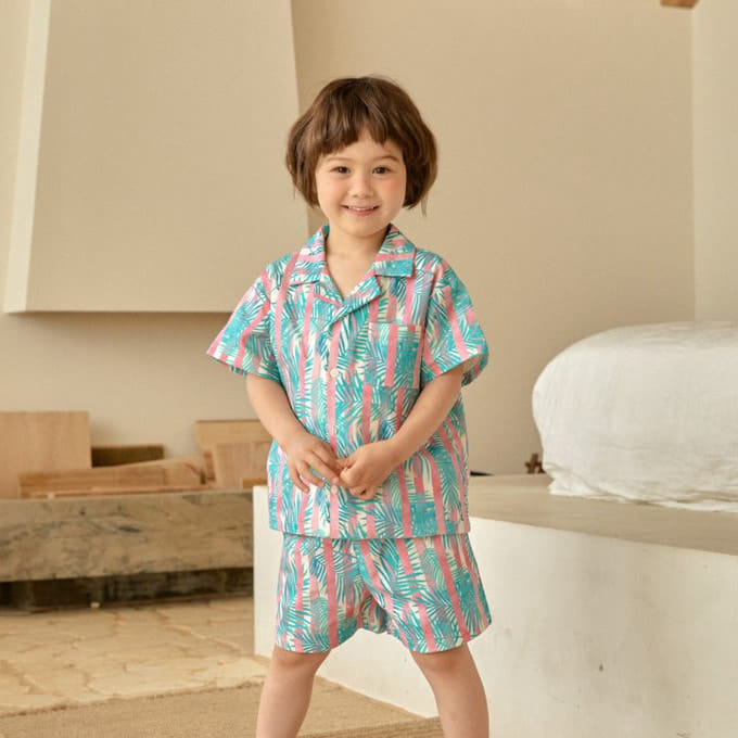 A-Market - Korean Children Fashion - #minifashionista - Hawaii Pants