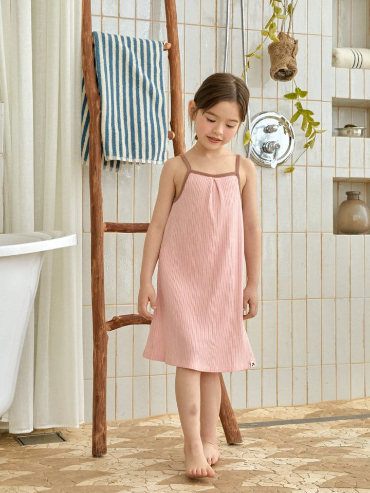 A-Market - Korean Children Fashion - #minifashionista - Sour Piping One-Piece - 11