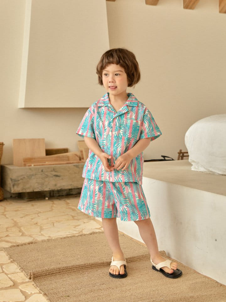 A-Market - Korean Children Fashion - #stylishchildhood - Hawaii Pants - 5