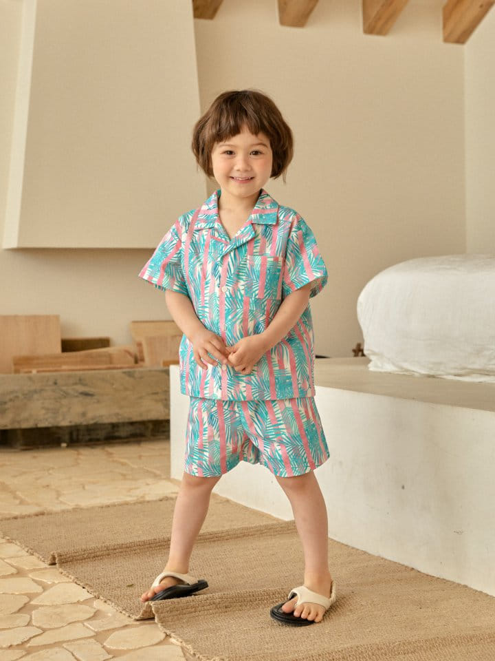 A-Market - Korean Children Fashion - #todddlerfashion - Hawaii Pants - 4