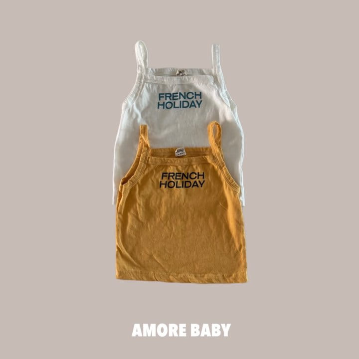 A More - Korean Baby Fashion - #babyboutique - Holly Sleeveless Tee - 11