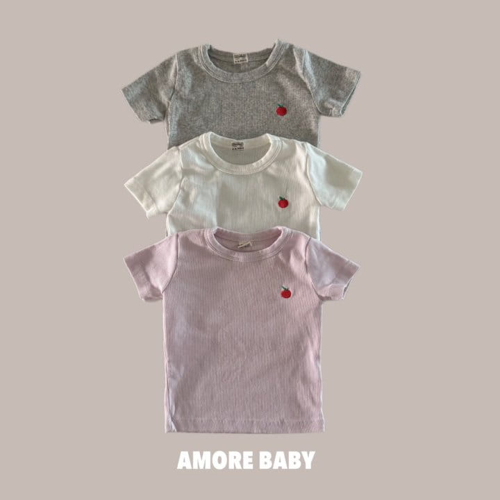 A More - Korean Baby Fashion - #babyfever - Tomato Tee