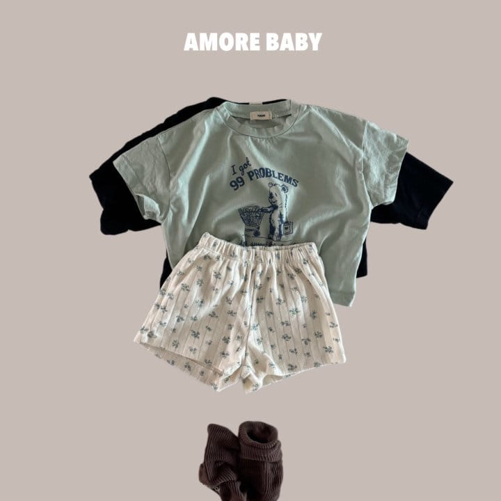 A More - Korean Baby Fashion - #babygirlfashion - Shopping Bear Tee - 3