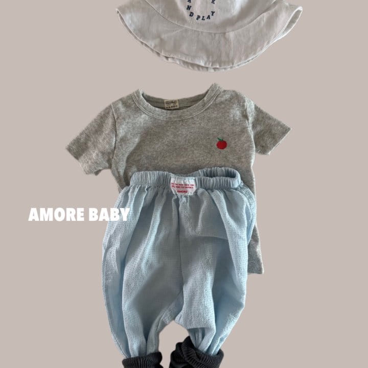 A More - Korean Baby Fashion - #babygirlfashion - Tomato Tee - 2