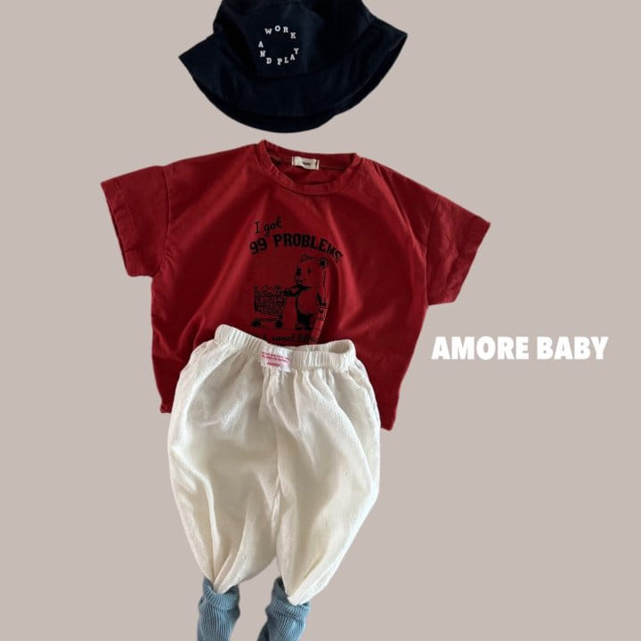 A More - Korean Baby Fashion - #babyoninstagram - Shopping Bear Tee - 5